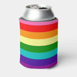 Retro Rainbow 8 Pride Blikjeskoeler