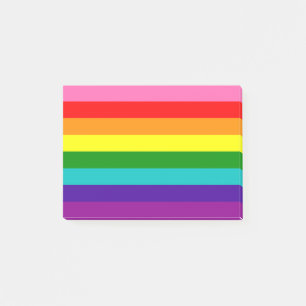 Retro Rainbow 8 Pride Post-it® Notes