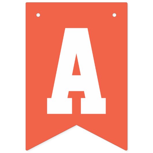 Retro Rainbow en Clouds Happy Birthday Vlaggetjes (Derde vlag)