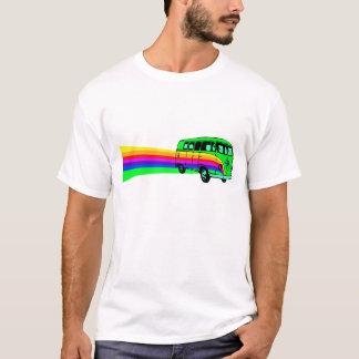 Retro Rainbow  Van T-shirt