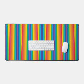 Retro Rainbows Desk Mat (Clavier et souris)