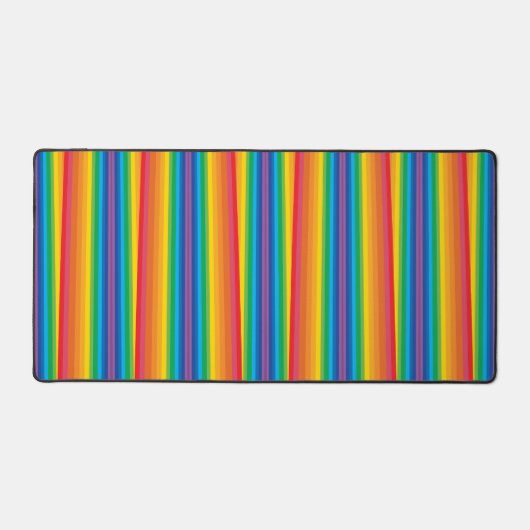 Retro Rainbows Desk Mat (Recto)