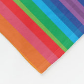 Retro Rainbows Fleece Blanket (3 maten) Deken (Hoek)