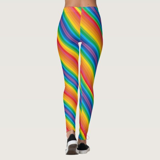 Retro Rainbows Leggings (Dos)