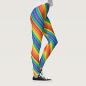 Retro Rainbows-Leggings Leggings (Rechts)