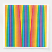 Retro Rainbows Paper Napkins Servet (Voorkant)