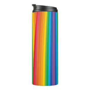 Retro Rainbows Thermal Tumbler Thermosbeker