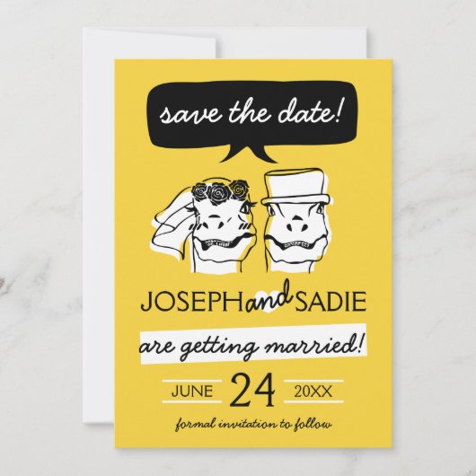 Retro Raptor Sla de Date Kaart op (Voorkant)