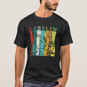 Retro Rasslin Pro Wrestling Fan T Shirt