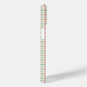 Retro raster iPhone cover (Achterkant / Rechts)