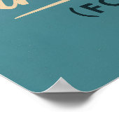 Retro Reaper Halloween kunst Poster (Hoek)