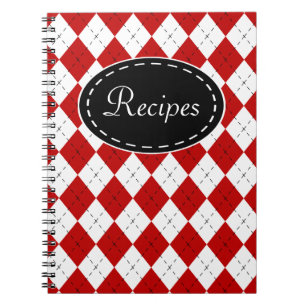 Retro Recette Carnet cuisine cadeau
