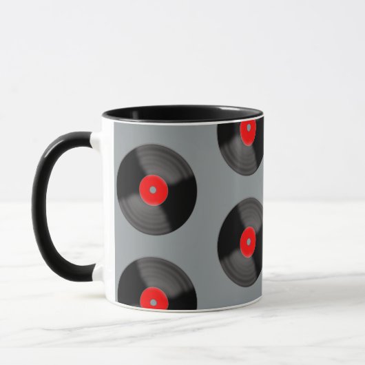 Retro Record Coffee-Mok Mok (Links)