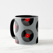 Retro Record Coffee-Mok Mok (Voorkant links)