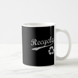Retro Recyclen Sportief Milieu Koffiemok