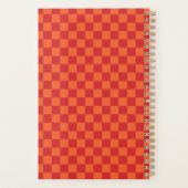 Retro Red Orange Checkerboard 2026 (Dos)