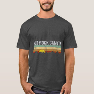 Retro  Red Rock Canyon Nevada T-shirt