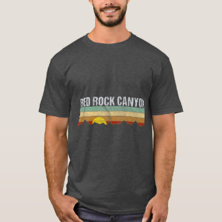 Retro  Red Rock Canyon Nevada T-shirt