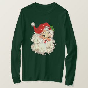 Retro Red Santa Unisex T-Shirt