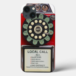 Retro Red Toughie iphone Cover