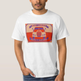 Retro  Red Truck matchbox T-shirt
