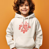 Retro Red White Merry alles Merry kerst