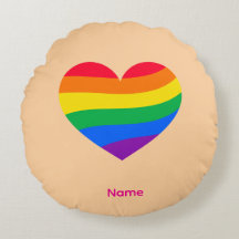 Retro Regenboog Hart - Cute Kleurrijke Abstracte K