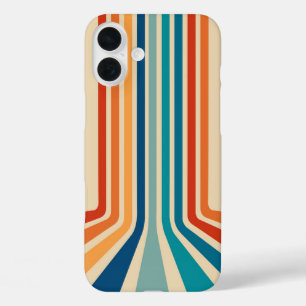 Retro Regenboog Strepen Hoesje