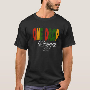 Retro Reggae Music One Drop Jamaica Roots & Cultur T-shirt