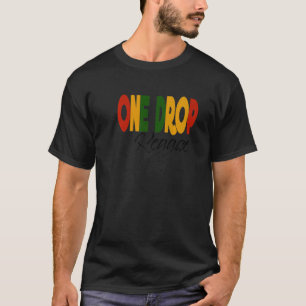 Retro Reggae Muziek One Drop Jamaica Roots & Cultu T-shirt