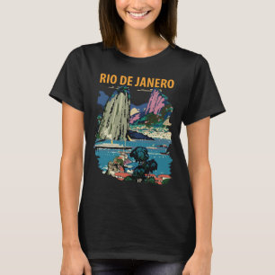 Retro Reis T-Shirt Rio de Janeiro Brazilië