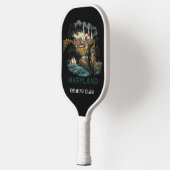 Retro Reiskaart van Maryland State Pickleball Paddle (Links)
