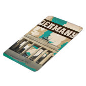 RETRO REISPOSTER UIT DUITSLAND MAGNEET (Linkerzijde)