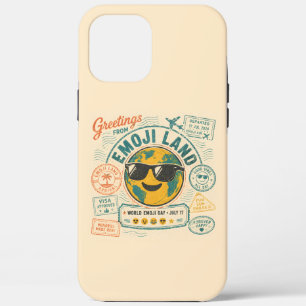 Retro Reizen Emoji iPhone 12 Pro Max Hoesjes
