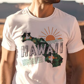 Retro Reizen Iconisch Hawaï Graphic T-shirt