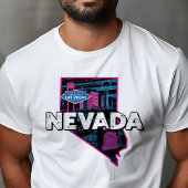 Retro Reizen Iconische Nevada Graphic T-shirt