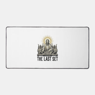 Retro Religieus DJ The Last Set T-shirt ontwerp_1 Bureaumat