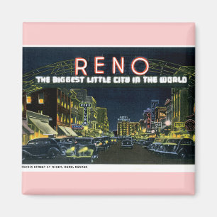 Retro Reno Magneet