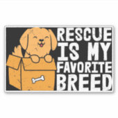 Retro Rescuing is mijn favoriete gebrouwde vinylSt Sticker (Voorkant)