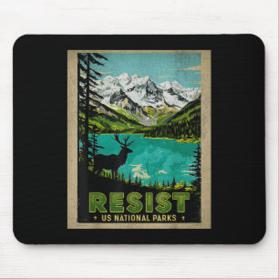 Retro Resist Alt US National Park NPS Service Muismat