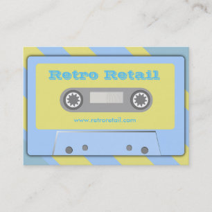 Retro Retail-Visitekaartjes Visitekaartje