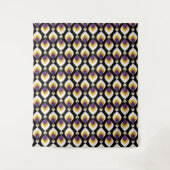 Retro-, retro-ornament tapestry wandkleed (Voorkant)