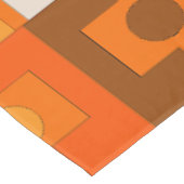 Retro Retro Rettangel geometrisch mid-Century mod  Tafelkleed (Gekanteld)