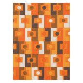 Retro Retro Rettangel geometrisch mid-Century mod  Tafelkleed (Voorkant)