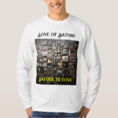 "Retro Revival:  Vibes T-shirts" T-shirt (Voorkant)