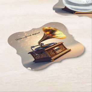 "Retro Rhapsody" Kartonnen Onderzetters