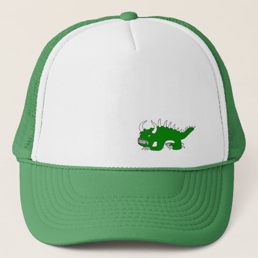 Retro Rhinelander Hodag Pet (Voorkant)