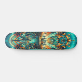 "Retro Rhythms Festival Deck" Skateboard (Horizontaal)