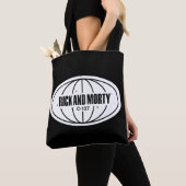 Retro Rick en Morty C-137 Dimension-badge Draagtas (Dichtbij)