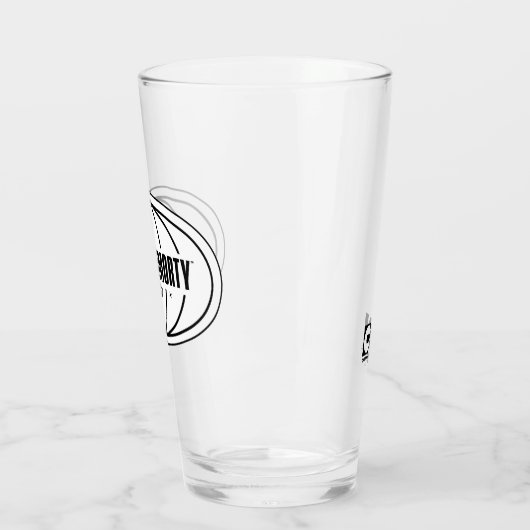 Retro Rick en Morty C-137 Dimension-badge Glas (Links)